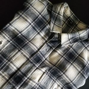 James Perse Plaid button up shirt
